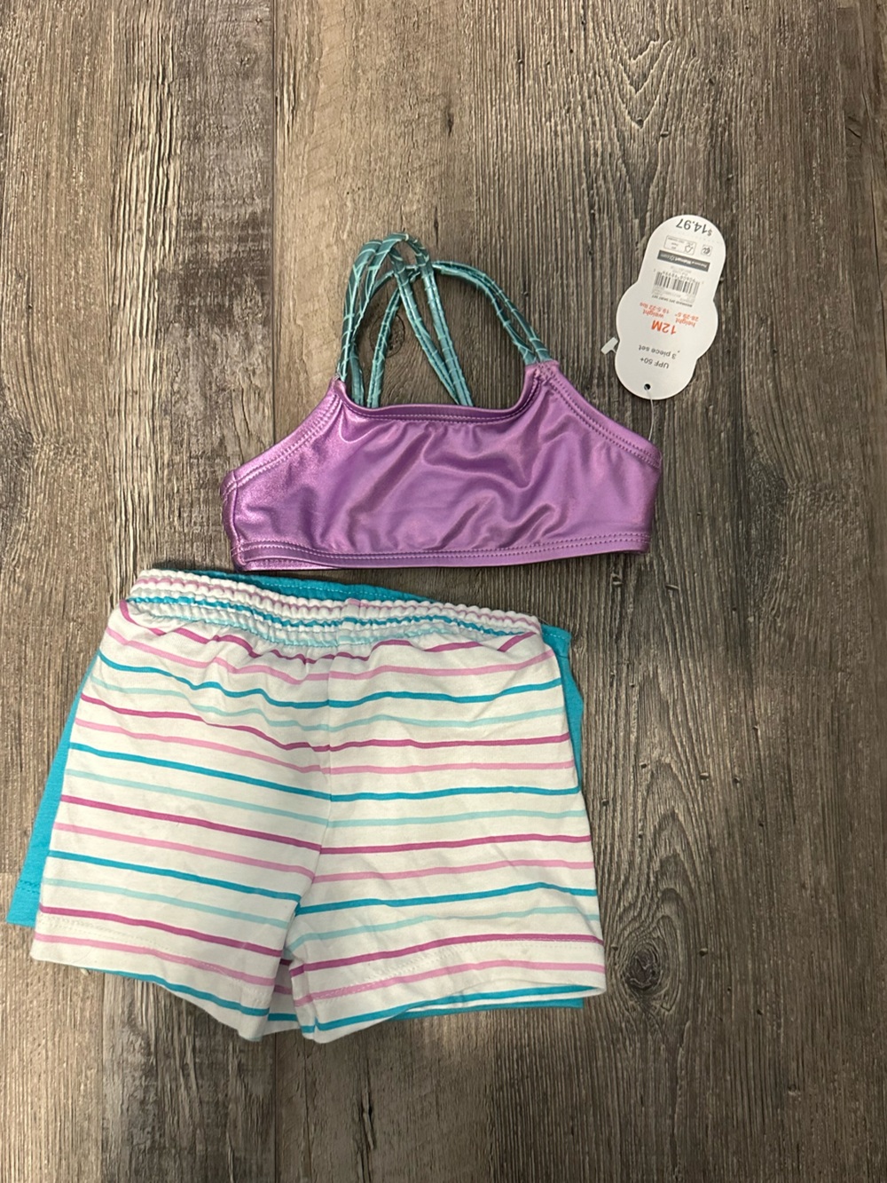 5/$25 NWT Girls 3 piece bundle 🎀